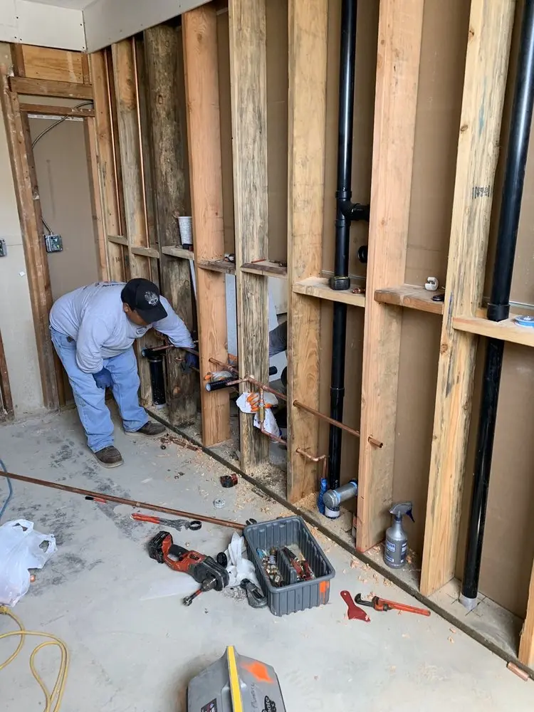 Commercial rough-in plumbing for Water Heater Replacement in Estes Park